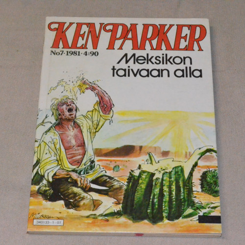 Ken Parker 7 - 1981 Meksikon taivaan alla